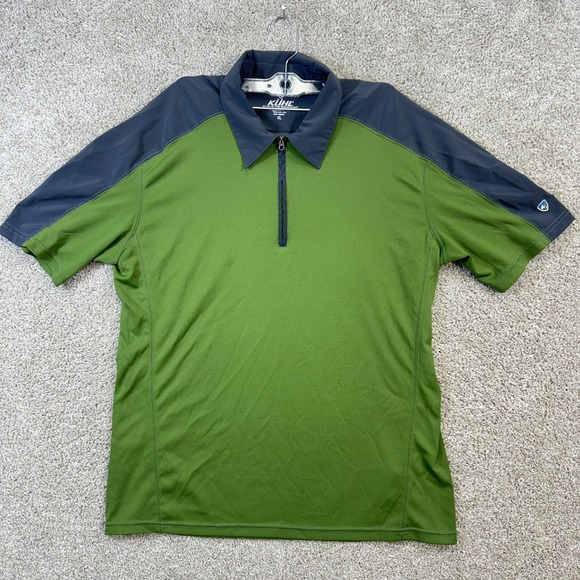 Kuhl Other - Kuhl Green and Gray Polo Shirt